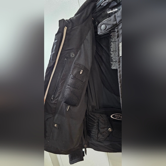 Harley Davidson Men's FXRG Textile Motorcycle Jacket Black Size Small - Picture 11 of 12